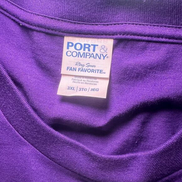 HBCU Historically Black College & University Unisex T-Shirt Size 3XL Purple NEW - Picture 4 of 4